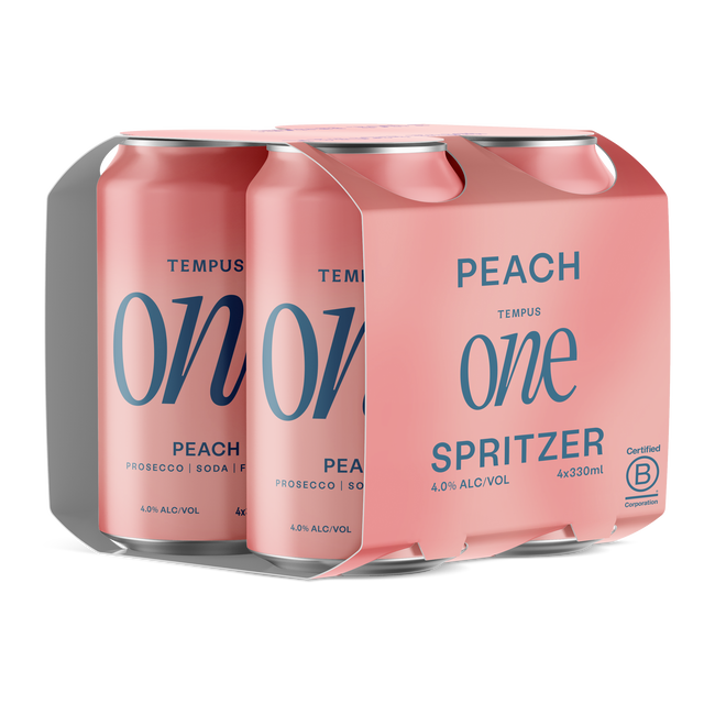 Tempus One Peach Prosecco Spritzer, hi-res image number null